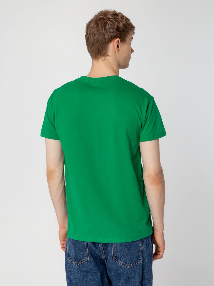 Футболка унисекс Regent 150, зеленая (изумрудная) / Миниатюра модельного (1000)
