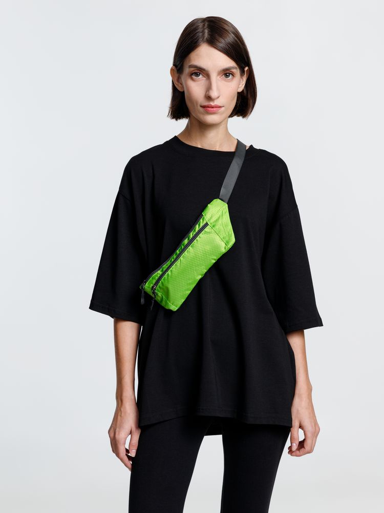 Спортивная поясная сумка Run for Fun, зеленое яблоко / Миниатюра WWW (1000)