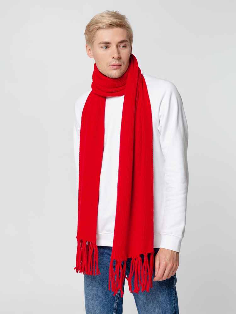 Шарф Flette, красный / Миниатюра WWW (1000)