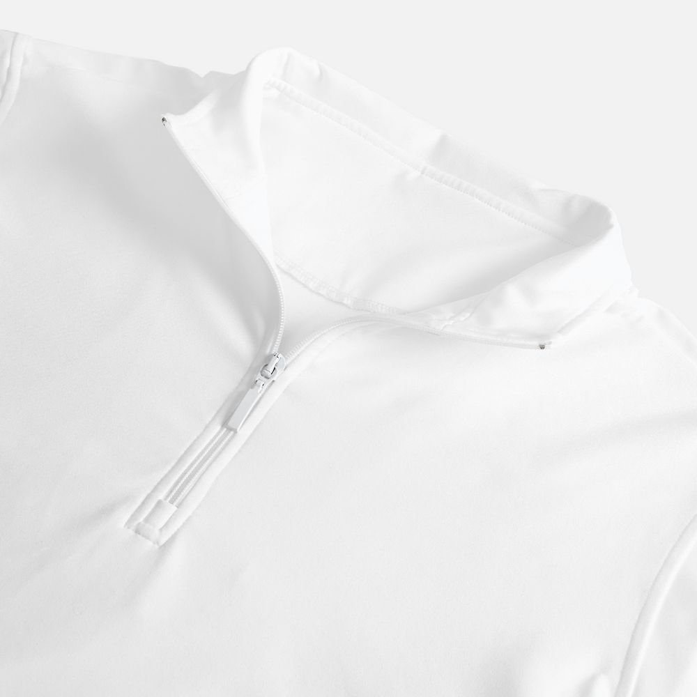 Свитшот на молнии Morfiss, белый / Миниатюра WWW (1000)