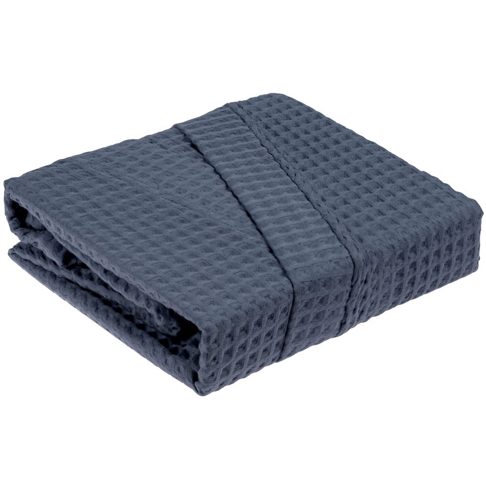 Халат вафельный мужской Boho Kimono, темно-синий (графит) / Миниатюра WWW (1000)