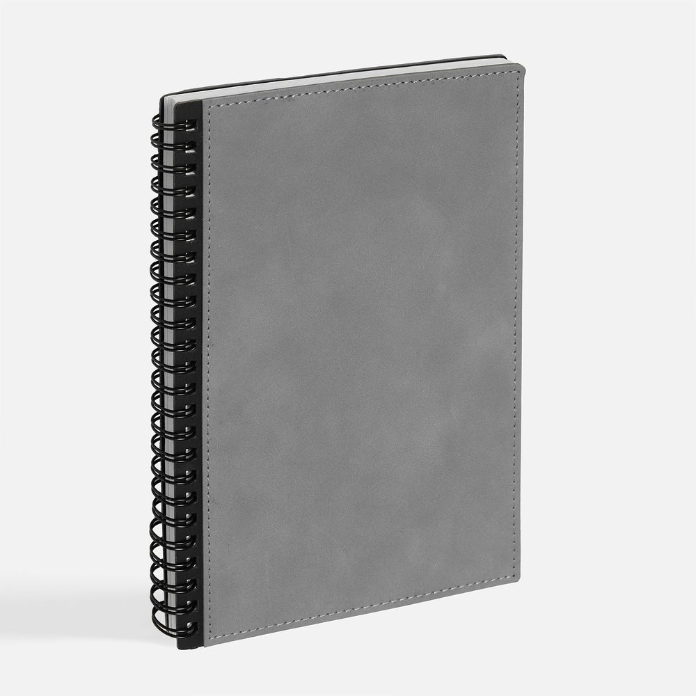 Ежедневник Notera, недатированный, серый / Миниатюра WWW (1000)