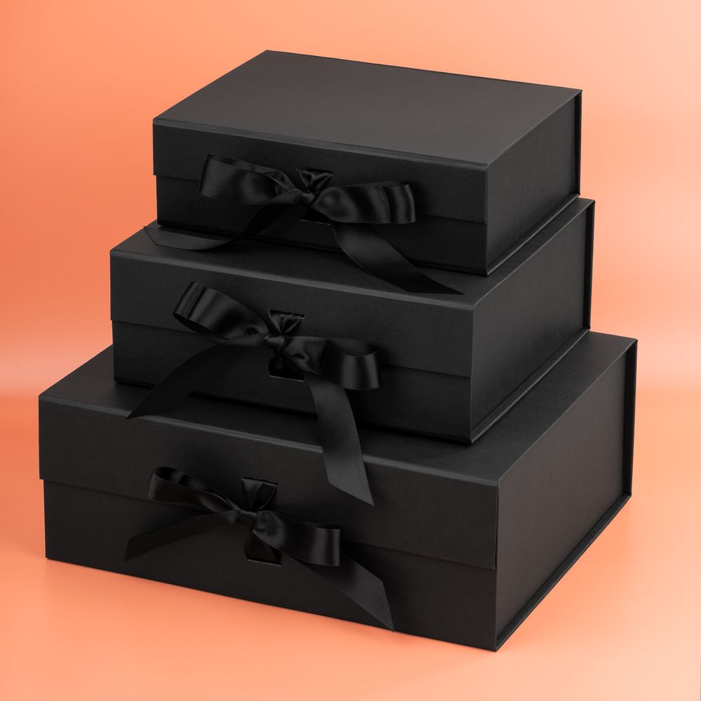 Коробка Rusetti, M, черная / Миниатюра WWW (1000)