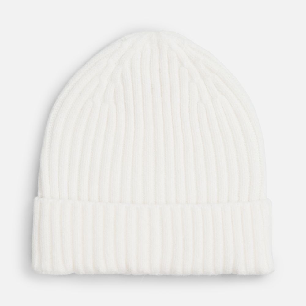 Шапка Laconi, молочно-белая