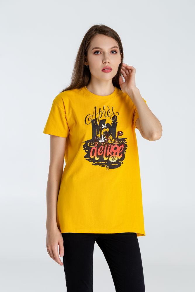 Футболка «После нас — хоть потоп», желтая / Миниатюра WWW (1000)