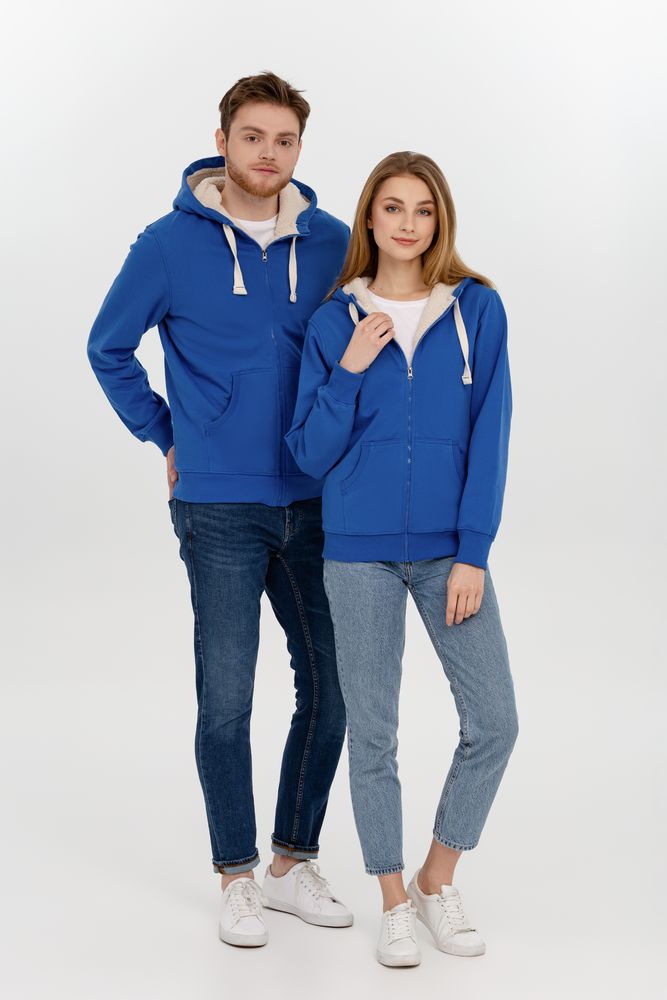 Толстовка на молнии Kulonga Sherpa, ярко-синяя / Миниатюра WWW (1000)