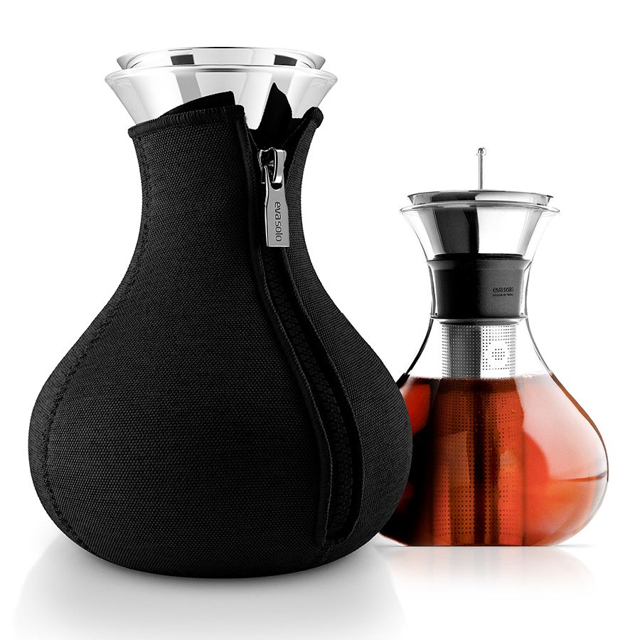 Чайник заварочный Tea Maker в чехле, черный / Миниатюра WWW (1000)