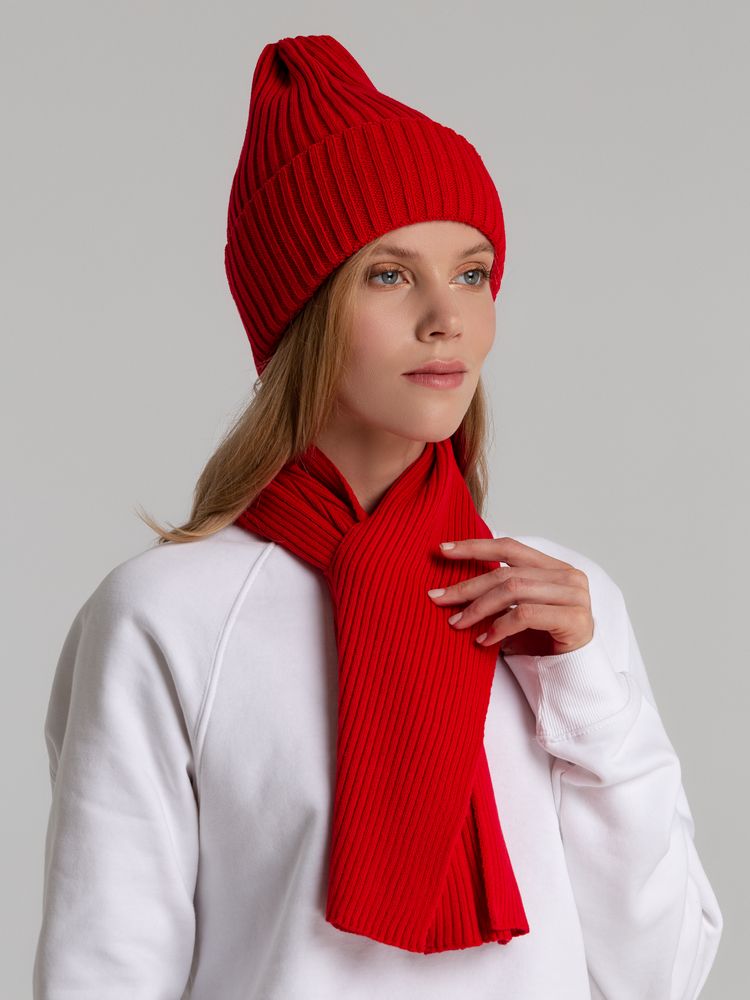 Шарф Yong, красный (алый) / Миниатюра WWW (1000)