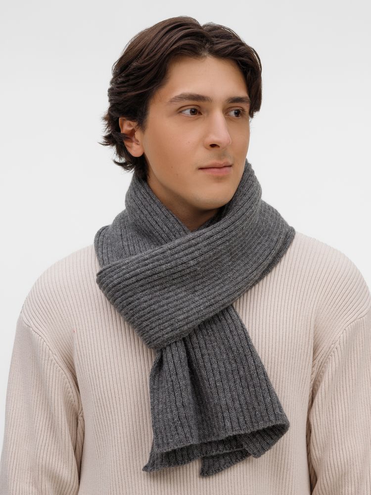 Шарф Laconi, темно-серый меланж / Миниатюра WWW (1000)