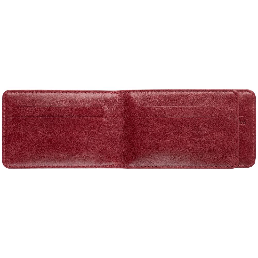 Футляр для карточек inCase, серый с бордовым / Миниатюра WWW (1000)