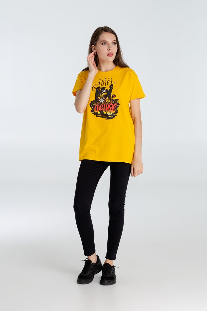 Футболка «После нас — хоть потоп», желтая / Миниатюра WWW (1000)