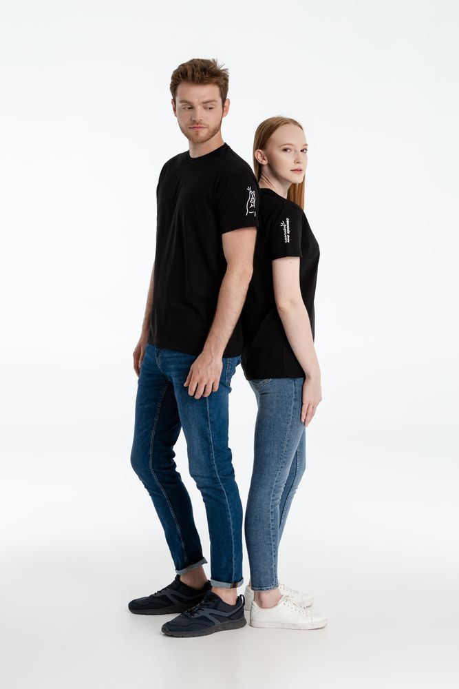 Футболка «Сделайте мне красиво», черная / Миниатюра WWW (1000)