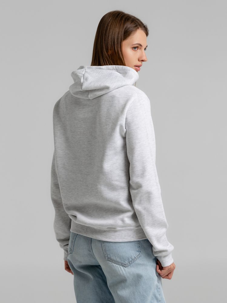 Толстовка с капюшоном Snake II светло-серый меланж / Миниатюра WWW (1000)