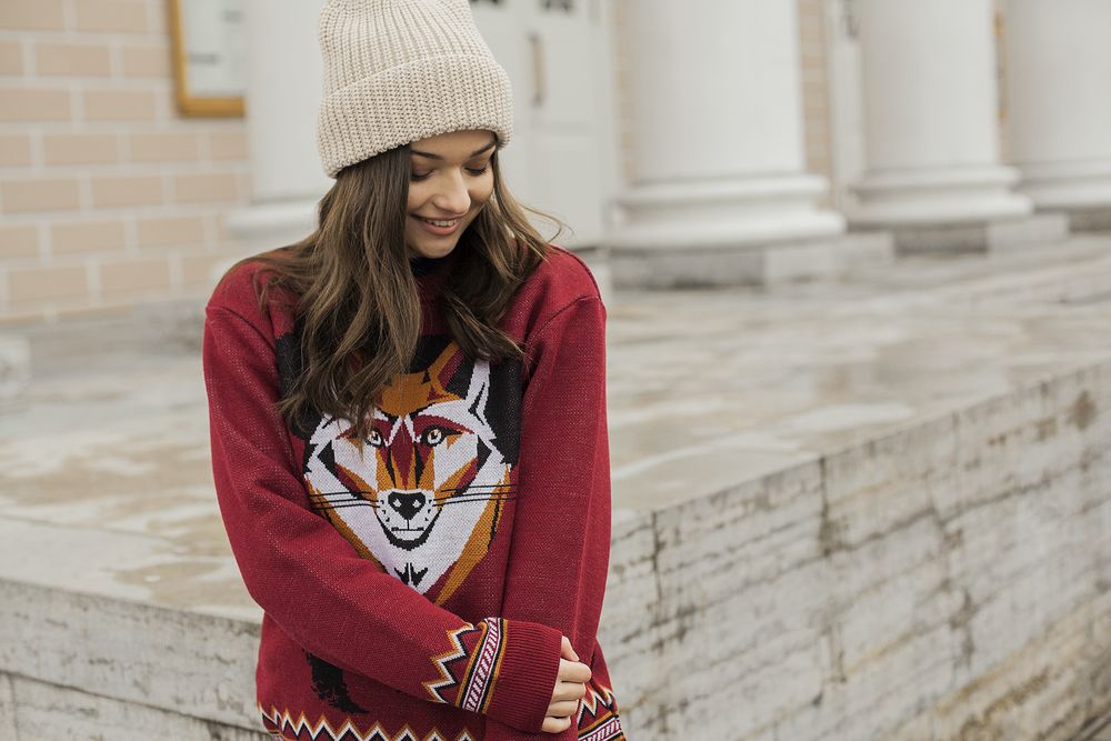 Шапка Nordkyn, бежевая / Миниатюра WWW (1000)