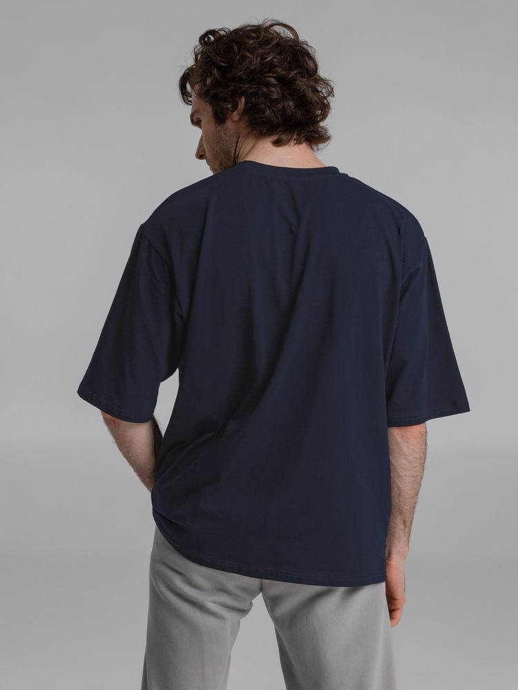 Футболка оверсайз Slope, кобальт (темно-синяя) / Миниатюра WWW (1000)