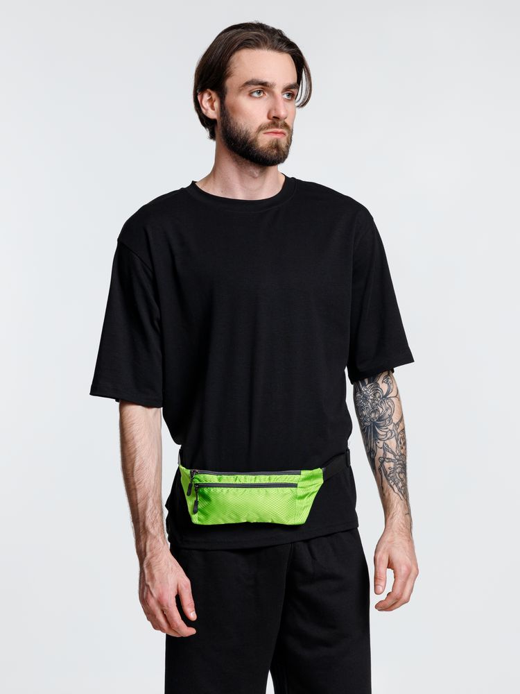 Спортивная поясная сумка Run for Fun, зеленое яблоко / Миниатюра WWW (1000)