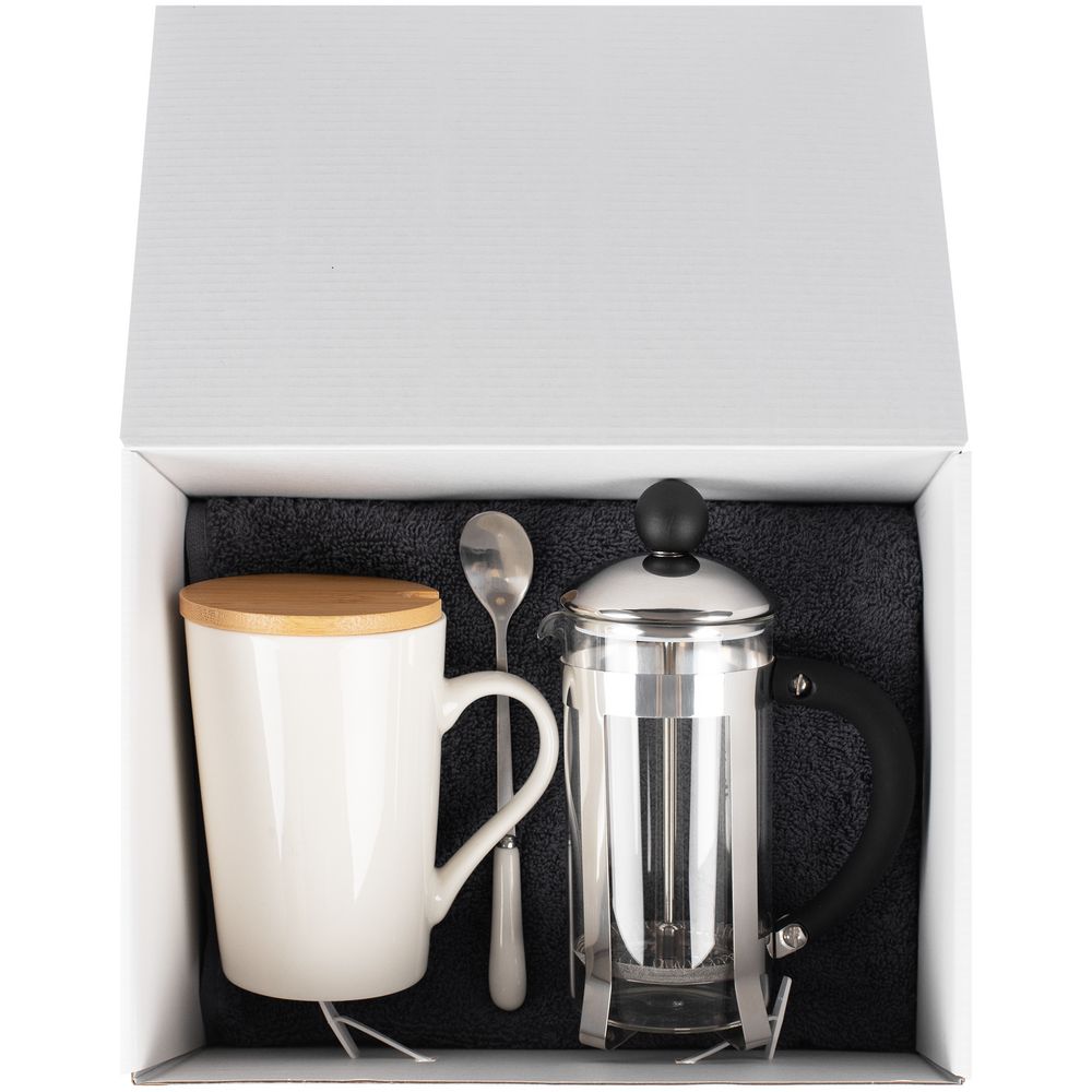 Коробка Matter High Light, белая с белой ручкой / Миниатюра WWW (1000)