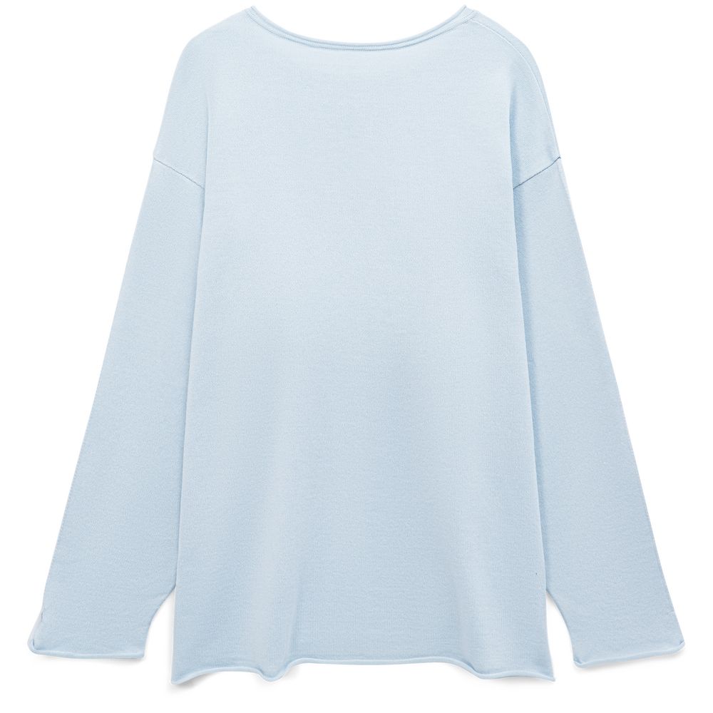 Лонгслив унисекс Siluetti Fuori, светло-голубой / Миниатюра WWW (1000)