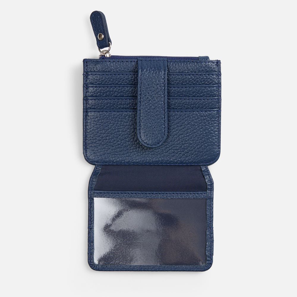 Картхолдер на молнии Unison, синий / Миниатюра WWW (1000)