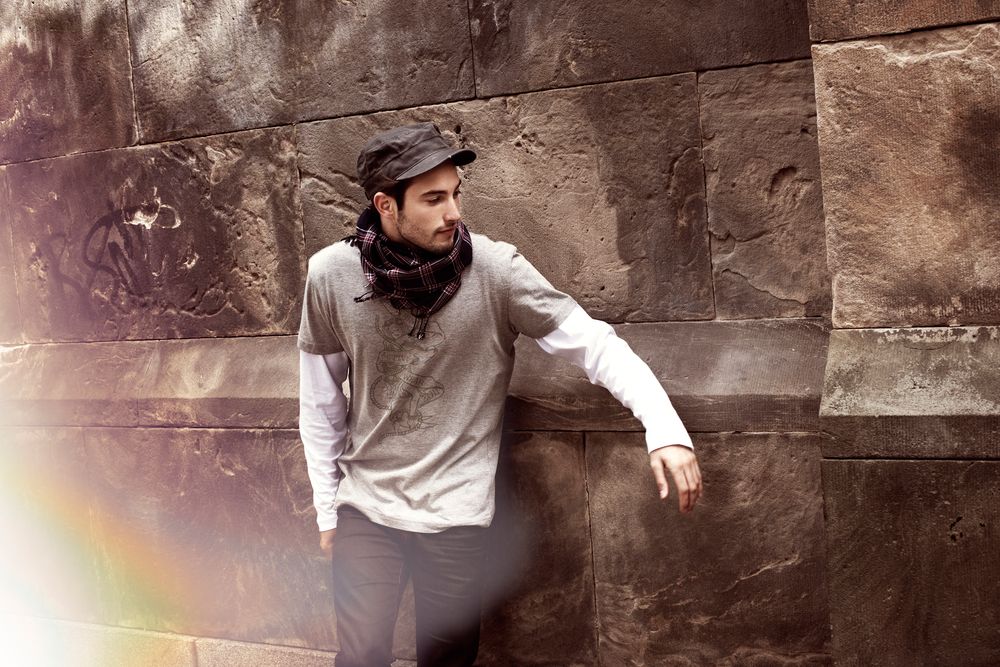 Футболка мужская Heavy, бордовая / Миниатюра WWW (1000)