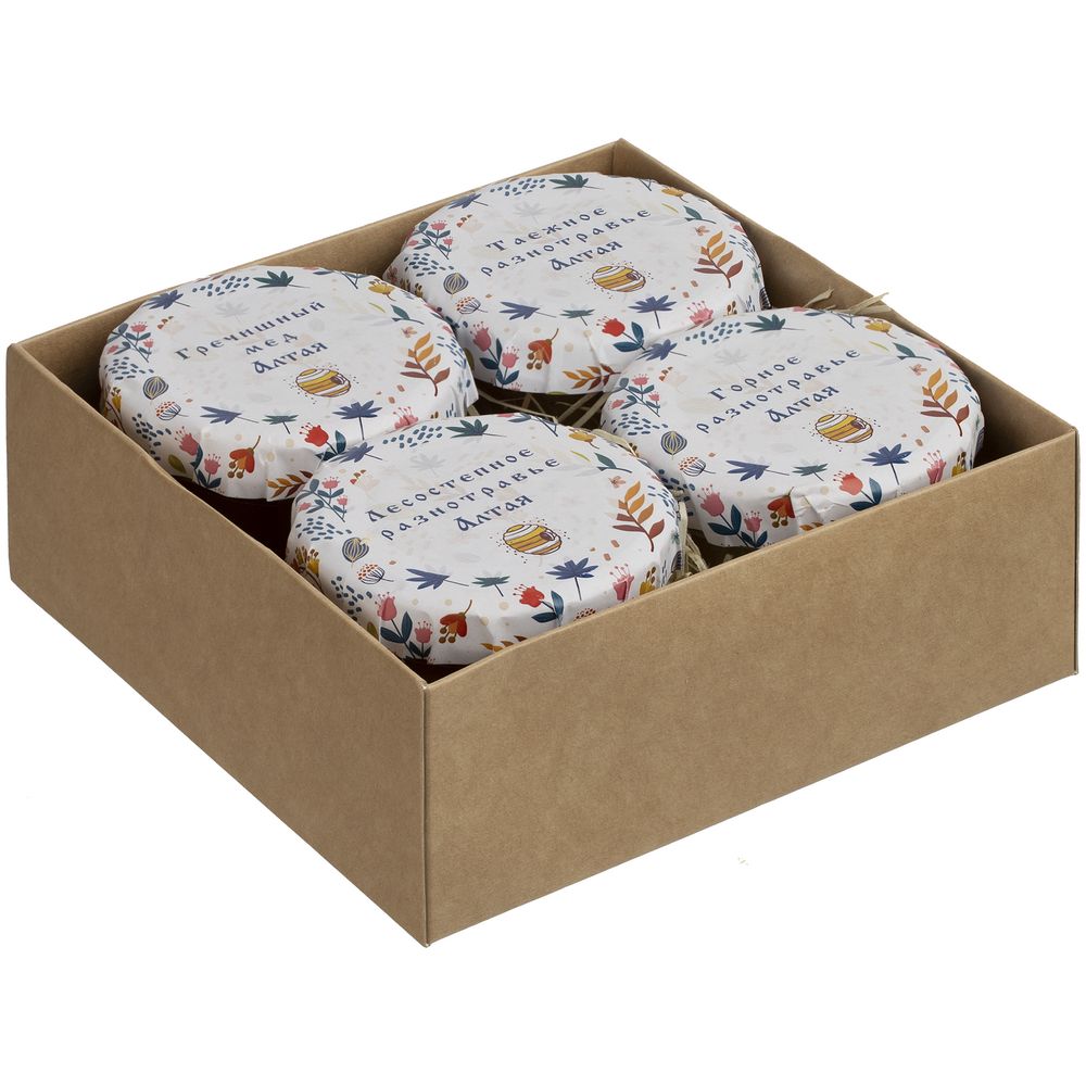 Набор Bee Garden, 4 сорта меда / Миниатюра WWW (1000)