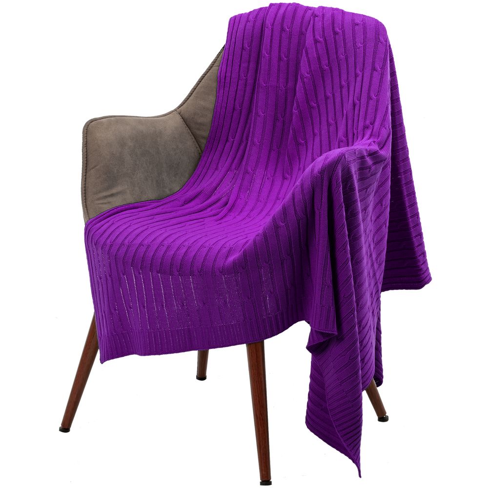 Плед Remit, фиолетовый / Миниатюра WWW (1000)