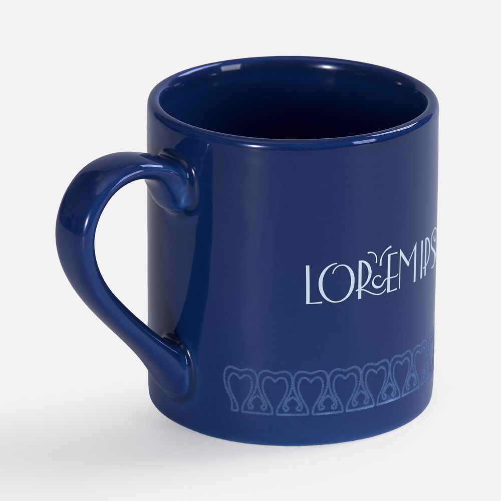 Кружка Koisi, темно-синяя / Миниатюра нанесения (1000)