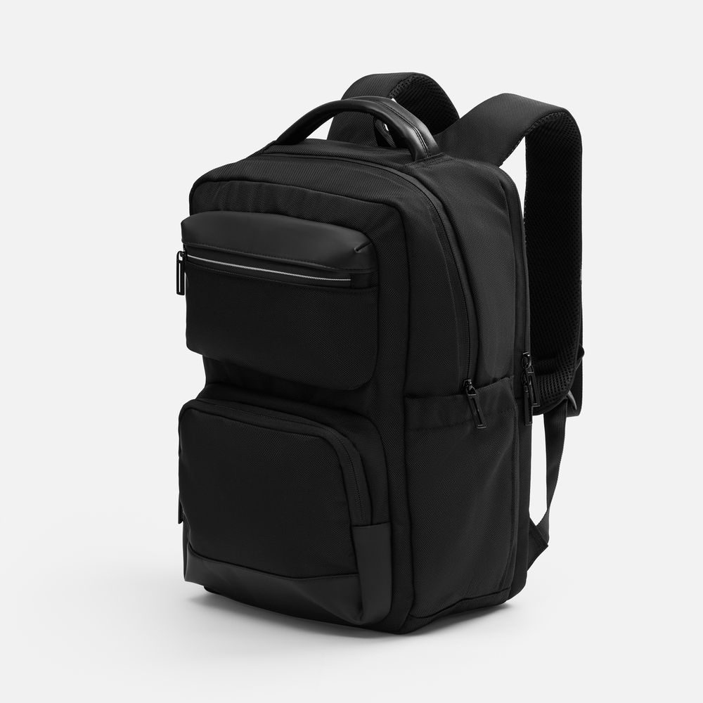 Рюкзак nowaPolis, черный / Миниатюра WWW (1000)