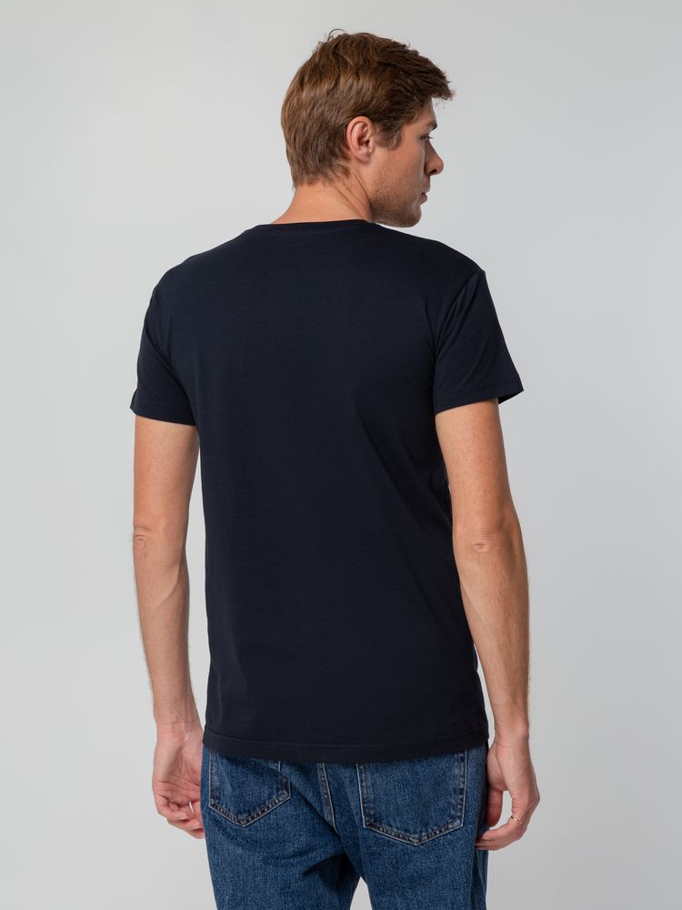 Футболка унисекс T-bolka 140, темно-синяя / Миниатюра WWW (1000)