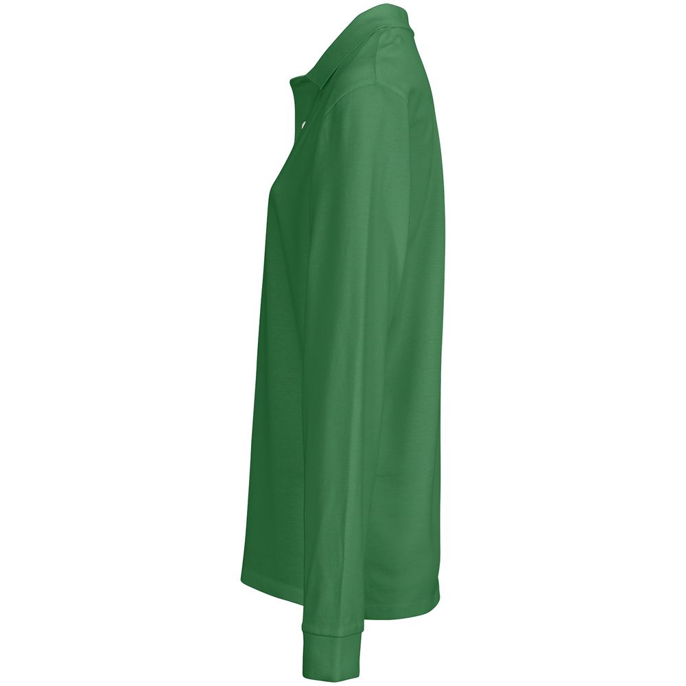 Рубашка поло унисекс с длинным рукавом Pacific LSL, ярко-зеленая / Миниатюра WWW (1000)