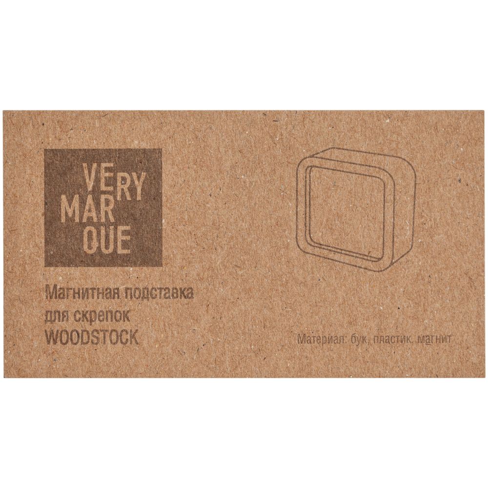 Магнитная подставка для скрепок Woodstock / Миниатюра WWW (1000)