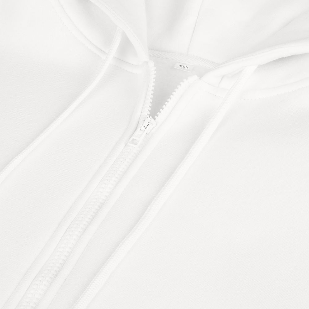 Толстовка унисекс оверсайз Zippy, белая / Миниатюра WWW (1000)