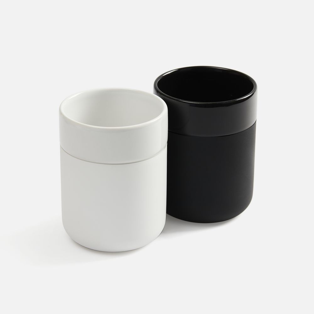 Кружка Nabo с силиконовым держателем, белая / Миниатюра WWW (1000)