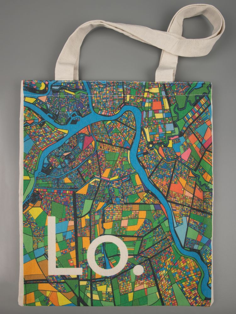 Холщовая сумка Colorit 250 с печатью на заказ / Миниатюра WWW (1000)