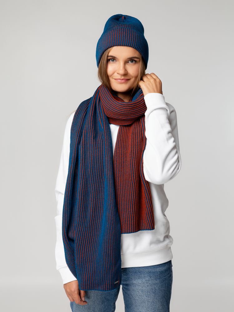 Шапка Nobilis, бирюзовая с терракотовым / Миниатюра WWW (1000)