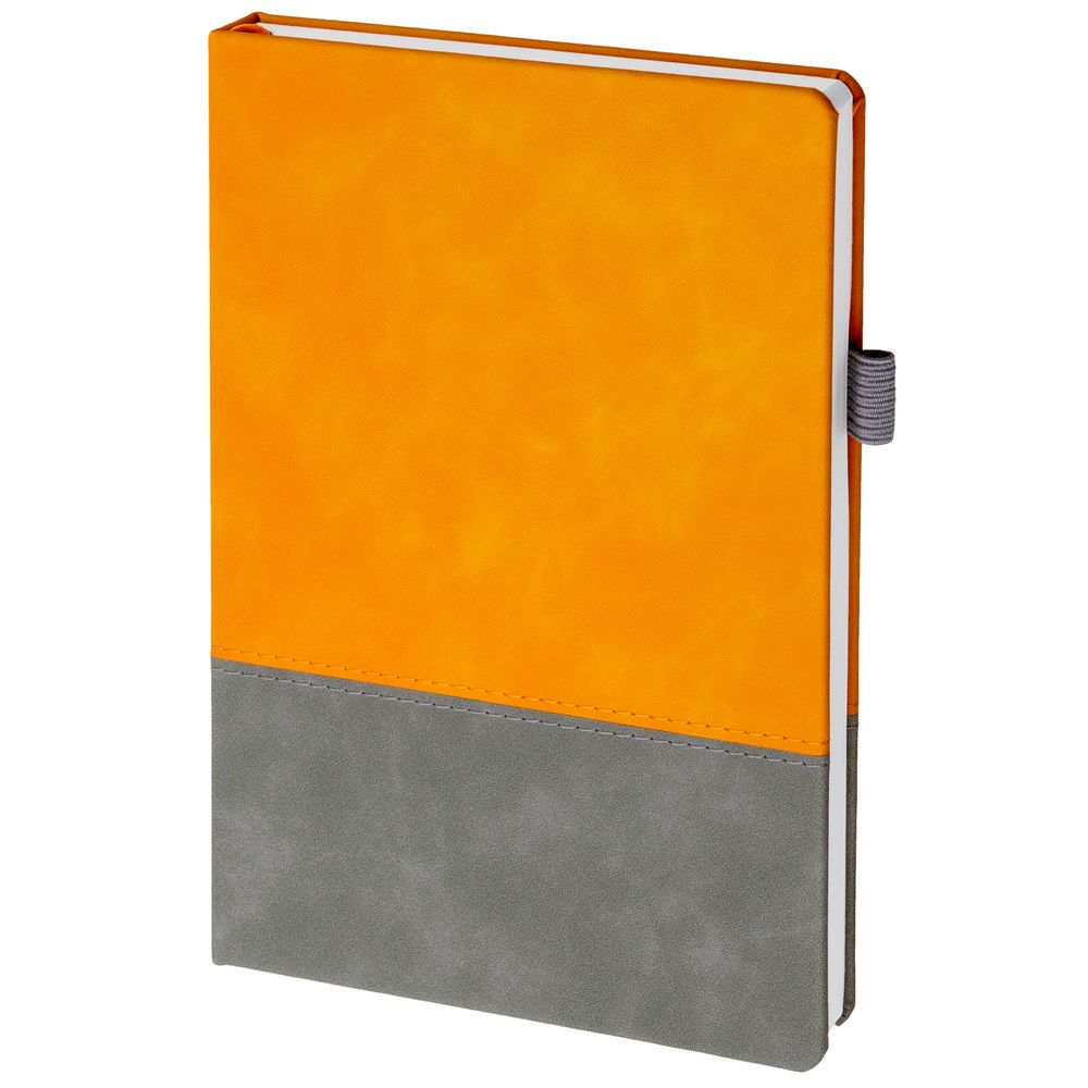 Ежедневник Horizon, недатированный, серый с оранжевым / Миниатюра WWW (1000)