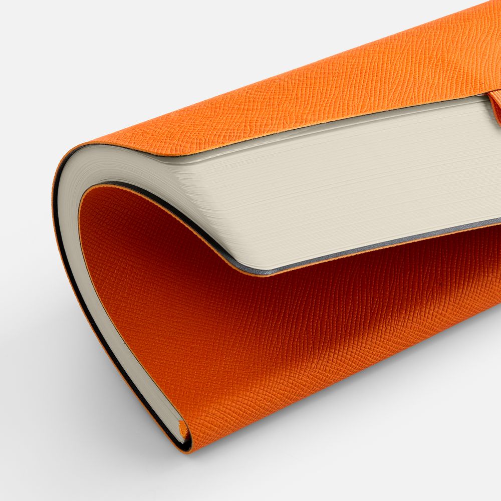 Ежедневник Lungo, недатированный, оранжевый / Миниатюра WWW (1000)