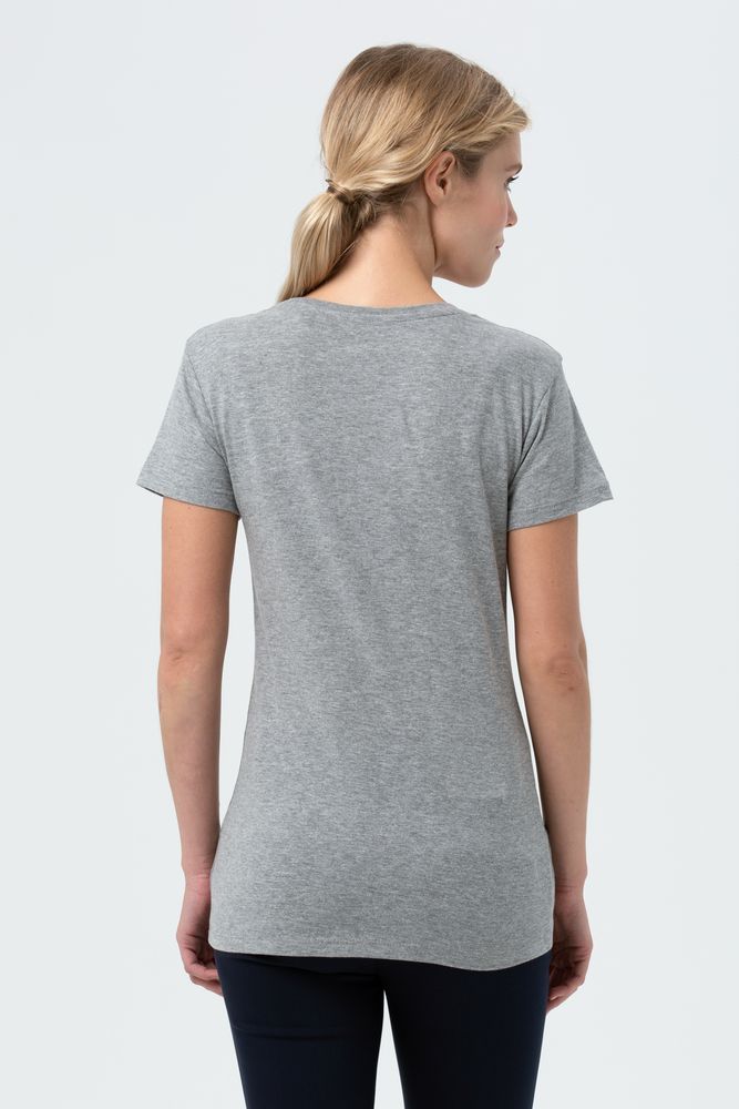 Футболка женская Metropolitan, серый меланж / Миниатюра WWW (1000)