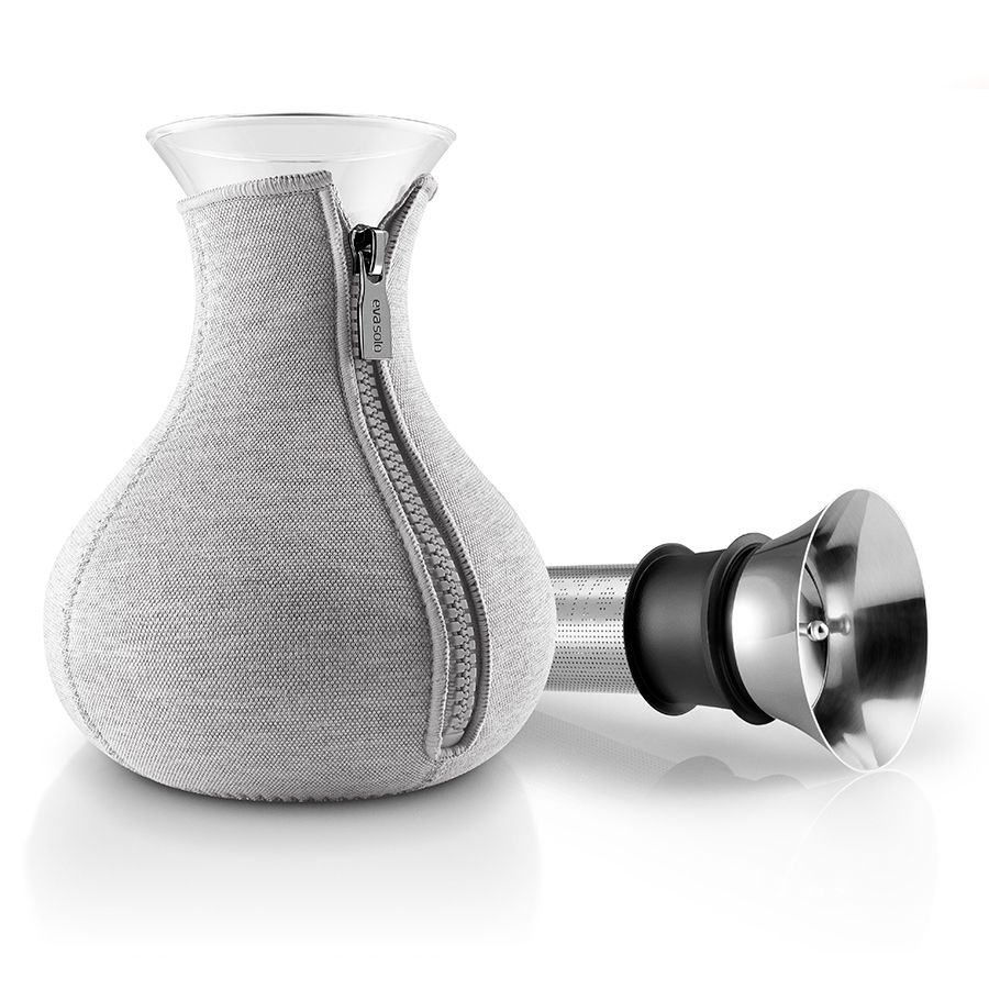 Чайник заварочный Tea Maker в чехле, светло-серый / Миниатюра WWW (1000)