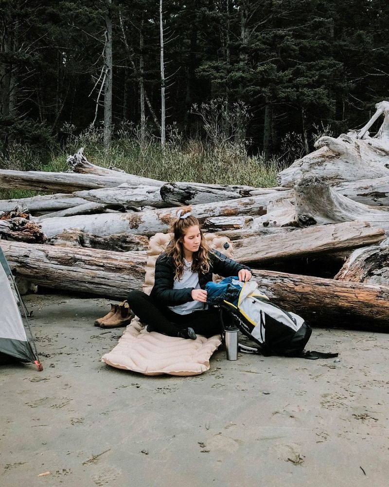 Надувной коврик Insulated Static V Luxe SL, песочный / Миниатюра WWW (1000)