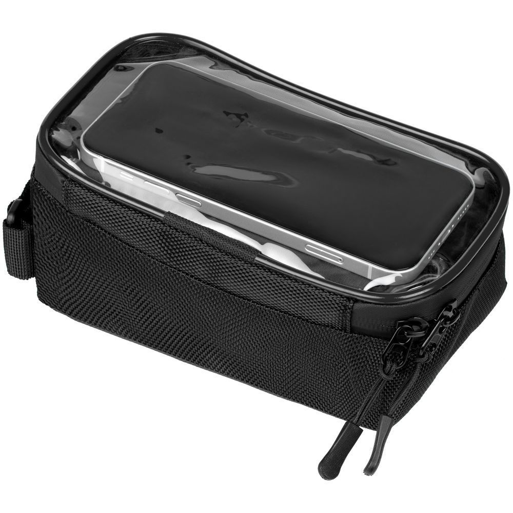 Велосумка BikeLine на раму, черная / Миниатюра WWW (1000)