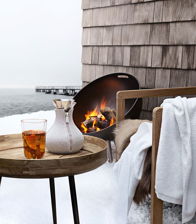 Чайник заварочный Tea Maker в чехле, светло-серый / Миниатюра WWW (1000)