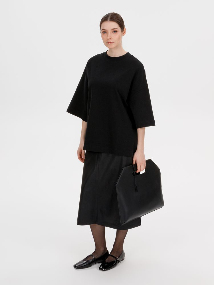 Сумка-папка Romance, черная / Миниатюра модельного (1000)