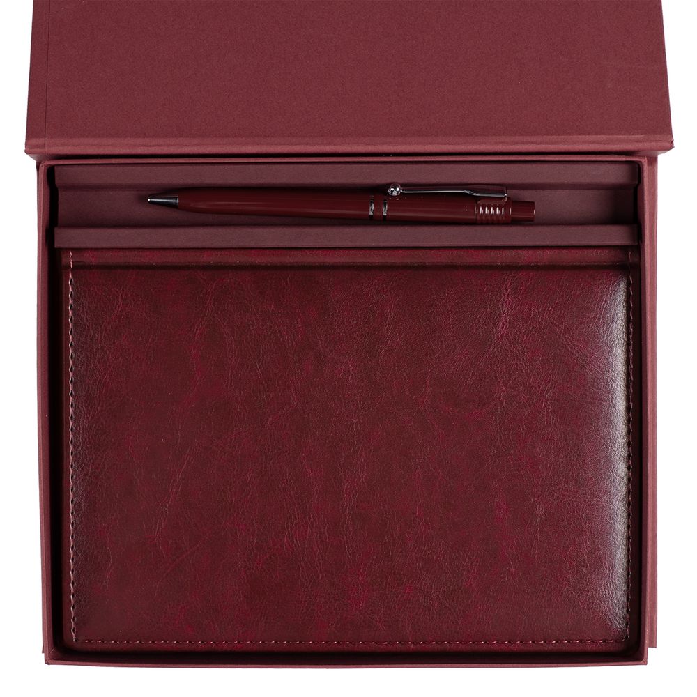 Набор Nebraska, бордовый / Миниатюра WWW (1000)