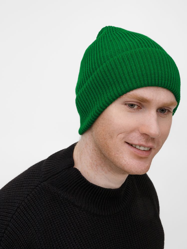 Шапка Nobilis Mono, ярко-зеленая / Миниатюра WWW (1000)