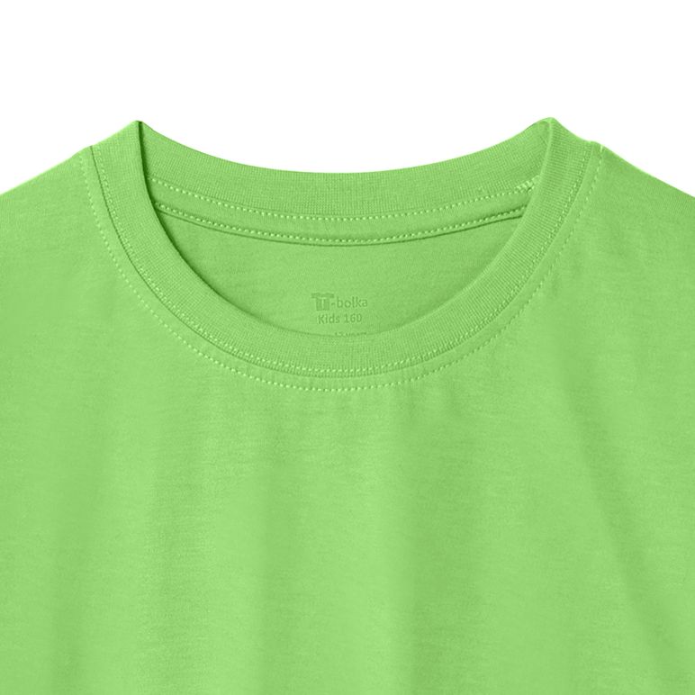 Футболка детская T-Bolka Kids, зеленое яблоко / Миниатюра WWW (1000)