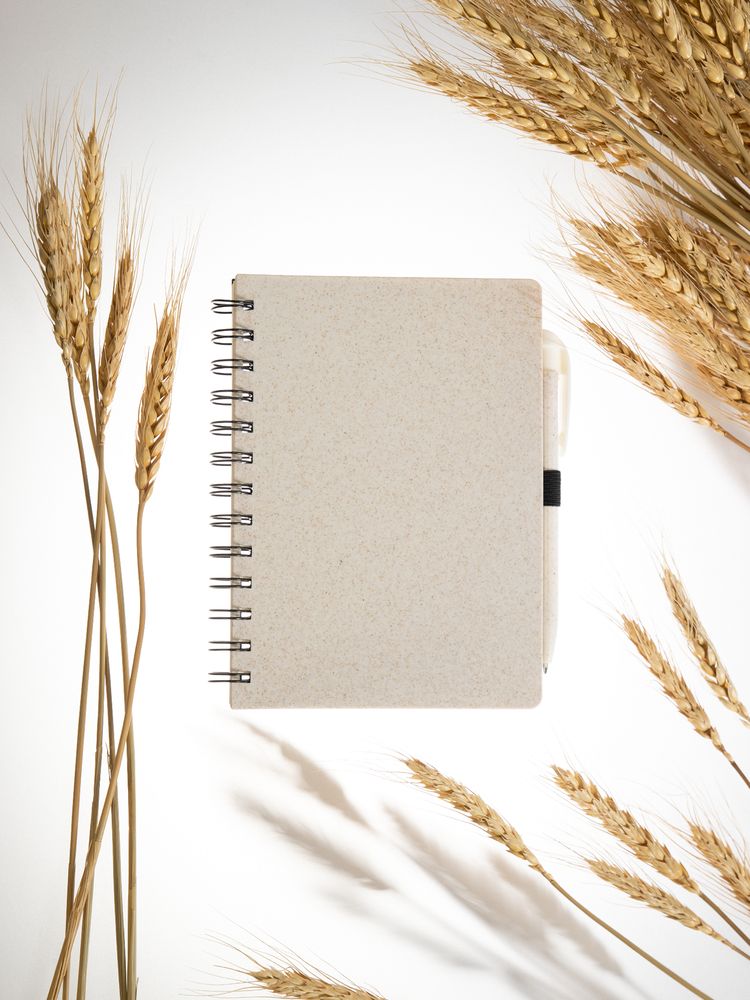 Блокнот на спирали Intrigo, белый / Миниатюра имиджевого (1000)