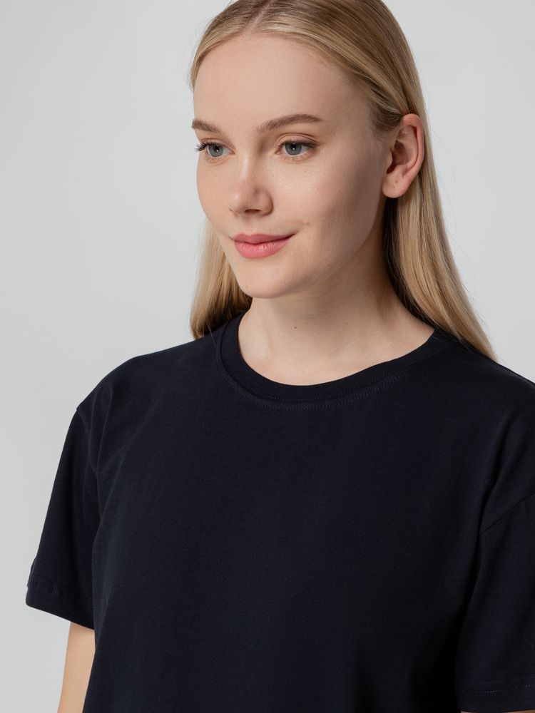 Футболка унисекс T-bolka 140, темно-синяя / Миниатюра WWW (1000)