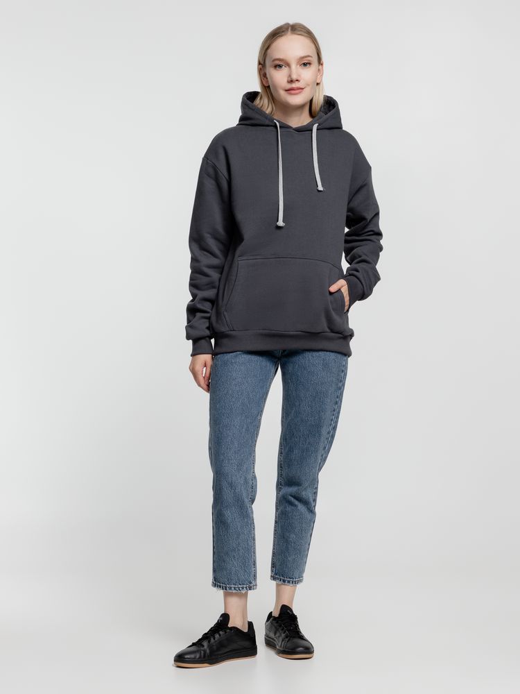 Толстовка с капюшоном Kirenga Heavy, темно-серая (графит) / Миниатюра WWW (1000)