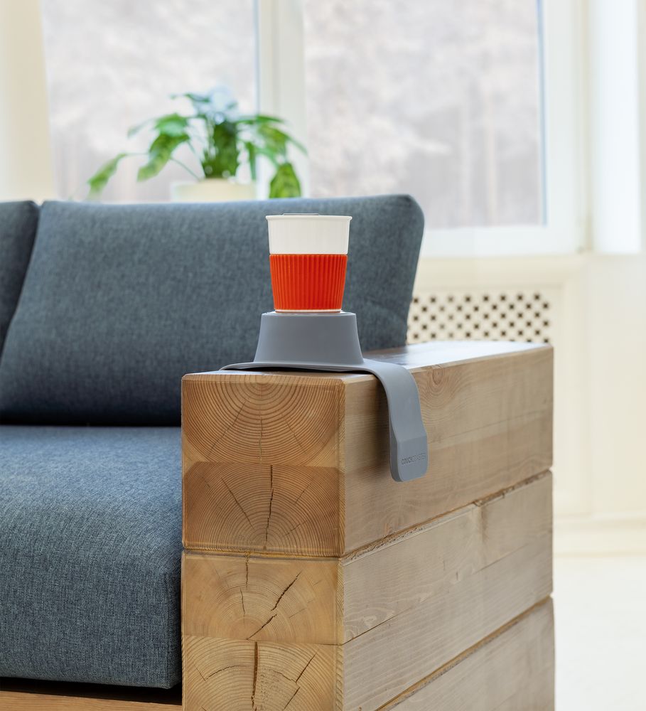 Подставка под кружку Sofatop, серая / Миниатюра WWW (1000)